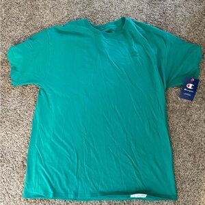 Men's Champion Teal Athletic Shirt - Teal - L